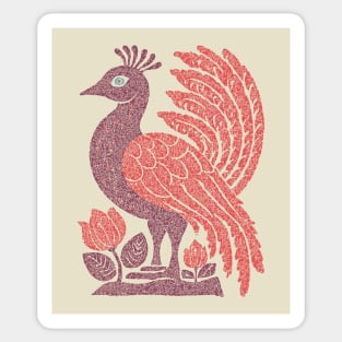 Regal Peacock | Hera's Sacred Bird Sticker